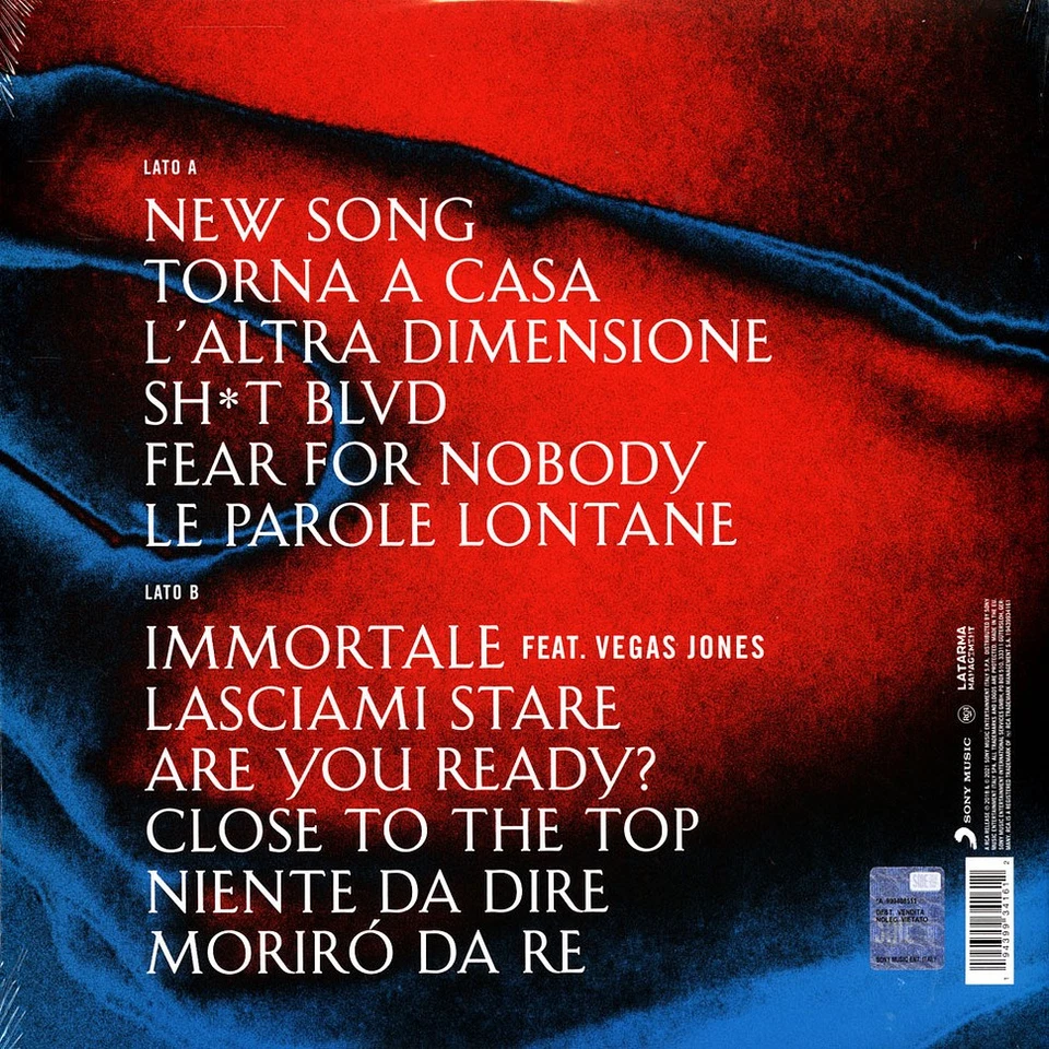 Maneskin - Il Ballo Della Vita Blue Vinyl Edition (2018 - EU - Reissue) - Bild 2 von 2