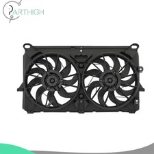 Radiator Condenser Cooling Fan Assembly For 2005-2007 Chevrolet Silverado 1500