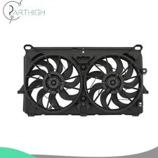 Radiator Condenser Cooling Fan Assembly For 2005-2007 Chevrolet Silverado 1500