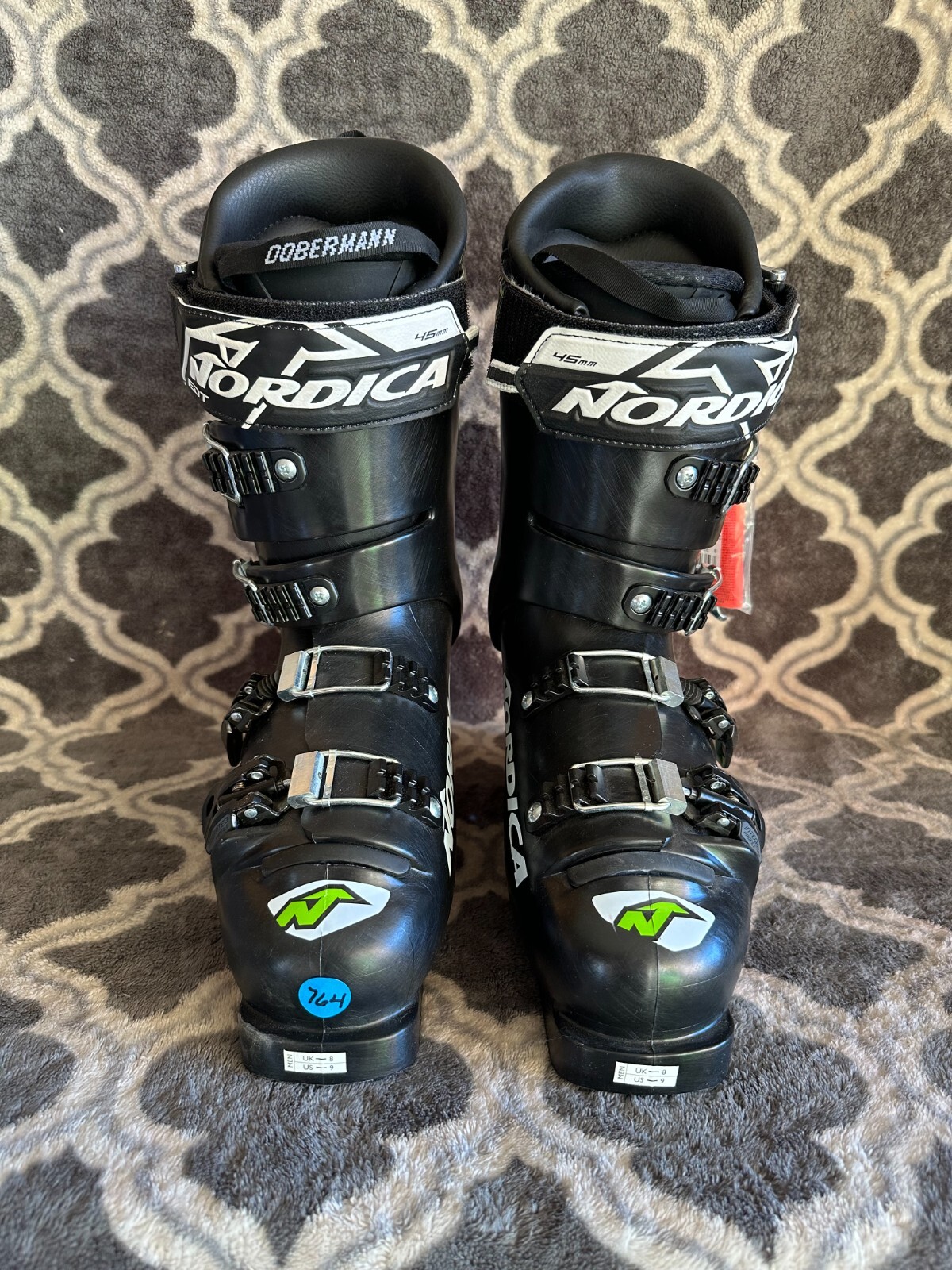 SALOMON Scarponi da sci Nordica Dobermann World Cup EDT 130 neri taglia 27 5