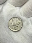 1939-D Mercury Silver Dime AU FREE SHIPPING T118