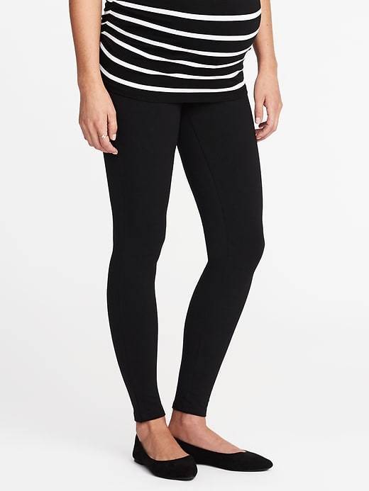 NWT**Old Navy Maternity Full-Panel Leggings**Navy Blue**Size: XL** 265418