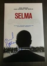 * SELMA * signed 12x18 photo poster * DAVID OYELOWO & AVA DUVERNAY  * 1
