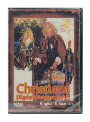 Christiana Pilgrims Progress Part 2 English & Spanish NEW DVD Ken Anderson Film
