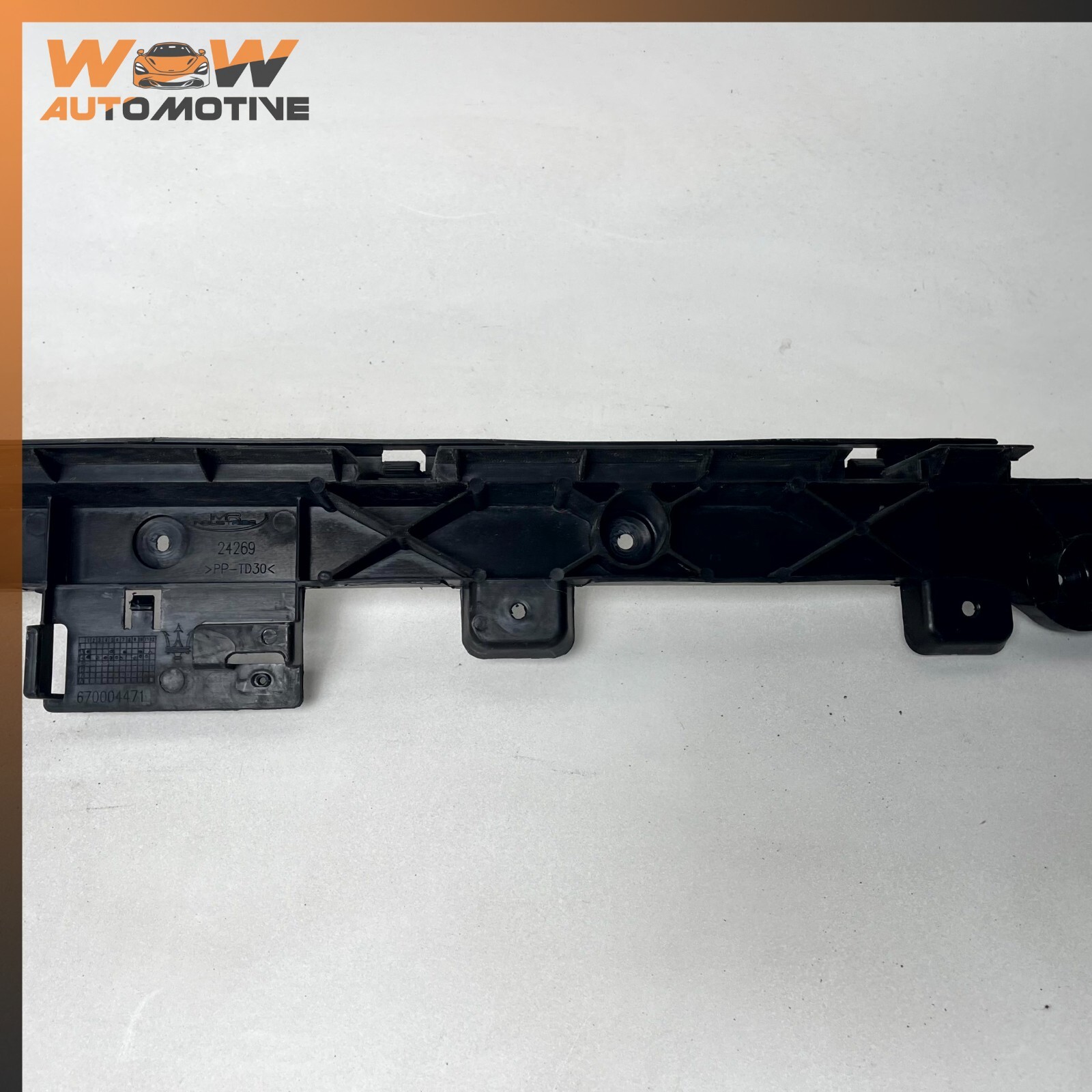 14-17 MASERATI GHIBLI REAR BUMPER CENTER UPPER MOUNT SUPPORT BRACKET OEM
