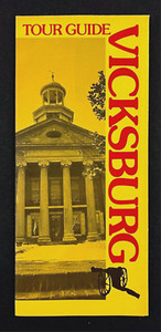 1970s Vicksburg Mississippi Battlefield City MS Recreation VTG Travel Brochure