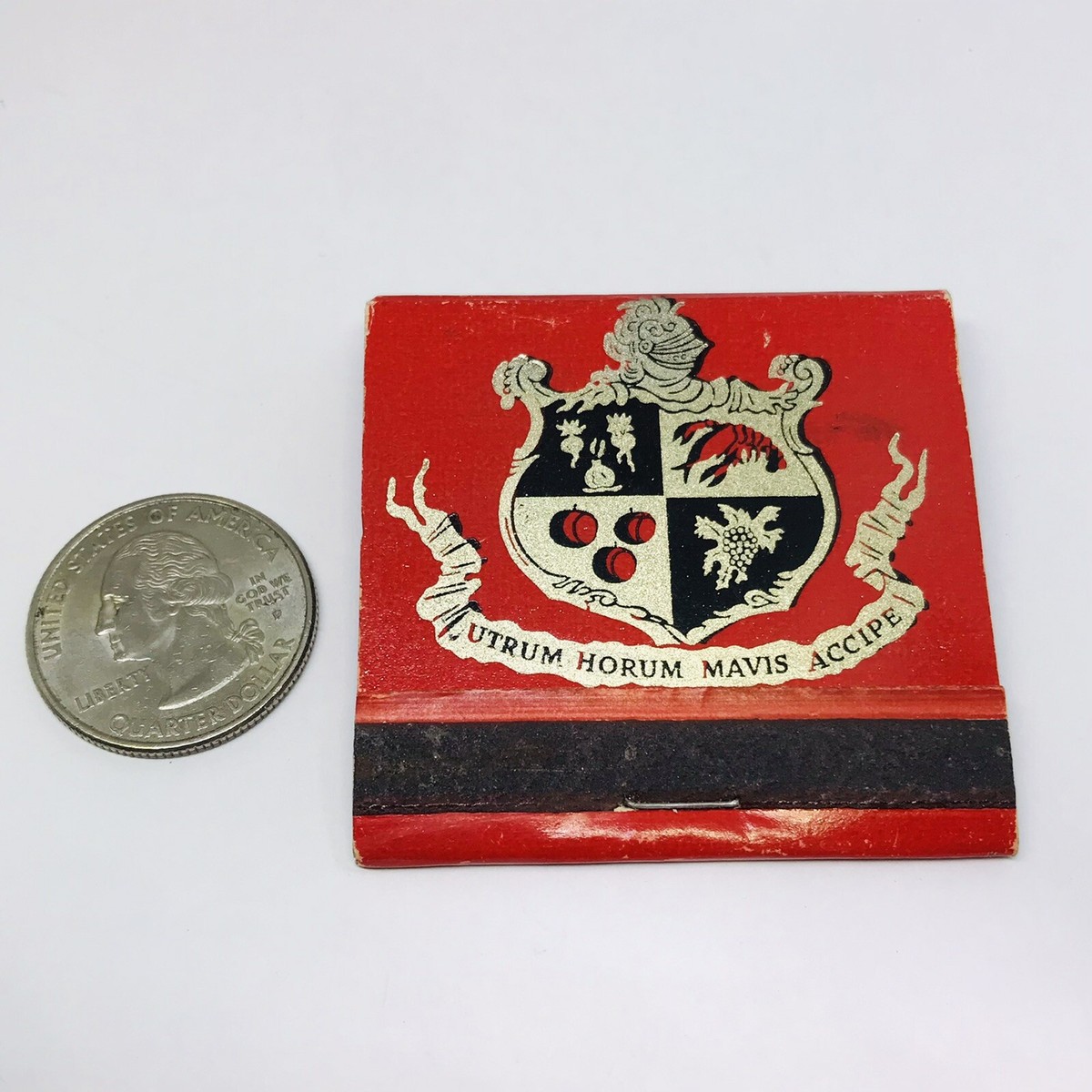 HILL HUTSON RESTAURANTS VINTAGE MATCHBOOK PASADENA CORONA DEL MAR CHEFS INN  | eBay