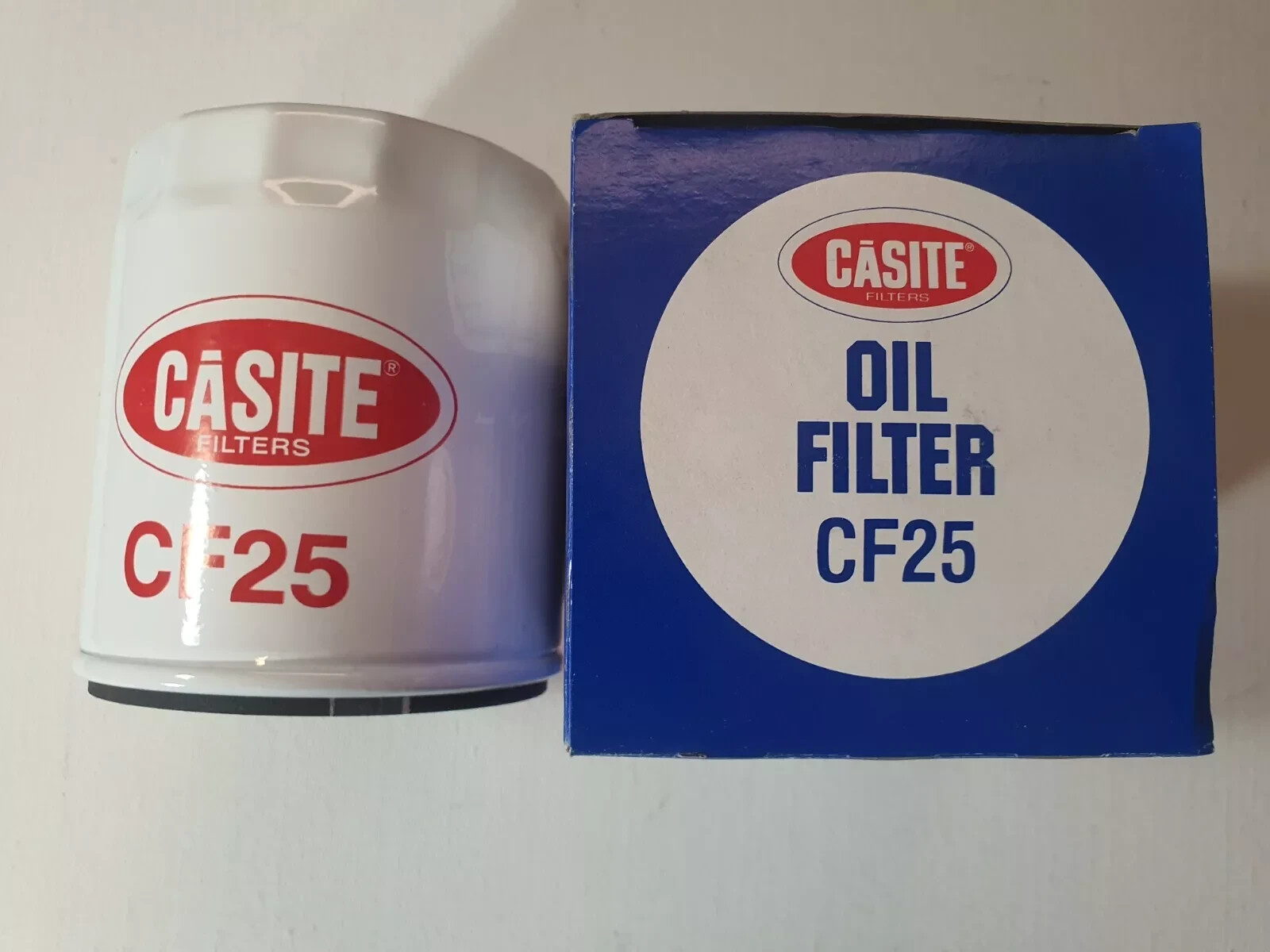 Pf25 Vintage &lrm;engine Oil Filter Casite New