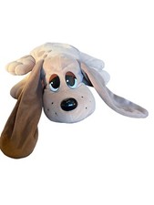 Vintage Galoob Pound Puppies 1997 Plush Dog Puppy Tan Brown Stuffed Animal Hound