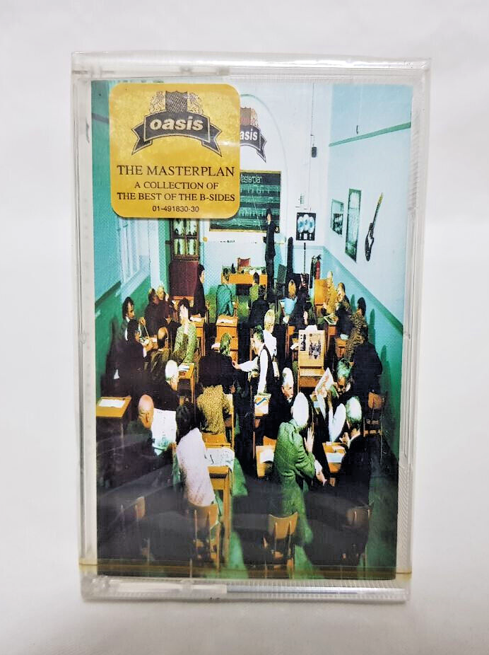 OASIS THE MASTERPLAN - SONY Helter Skelter - HES 491830 4- Cassetta/MK7/MC NUOVA