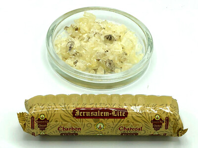 NATÜRLICHER WEIHRAUCH IN GUMMIKÖRNERN DAMMAR KONF.AB 20 GR. REINHARZ + 10 KOHLEN