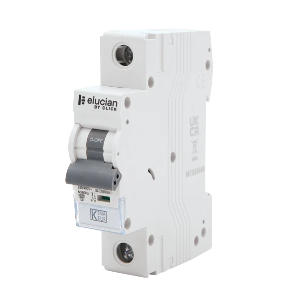 SCOLEMORE ELUCIAN 16A B CURVE TRUE 6KA MCB CU1MCB16B