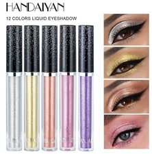 Eye Shadow Color Makeup Metal Glitter Shine Shimmer Diamond Liquid Eyeshadow