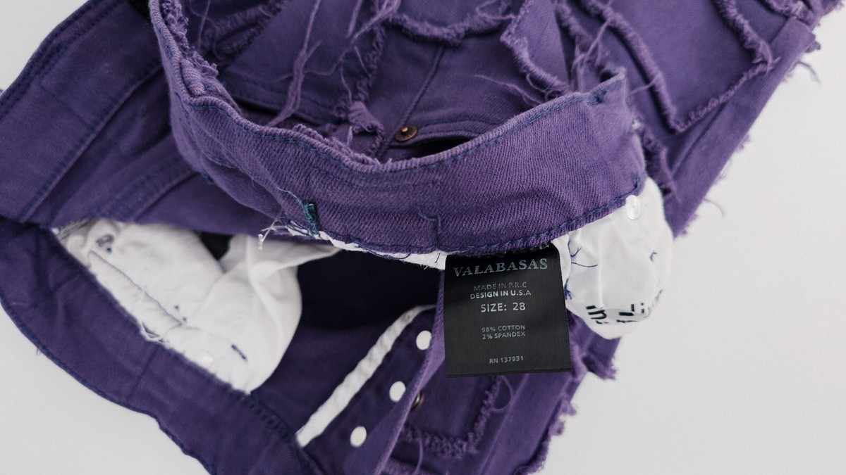 パンツ RS GUAPI PURPLE BRAND VALABASAS 32inch パンツ RS GUAPI PURPLE BRAND VALABASAS 32inch New Purple