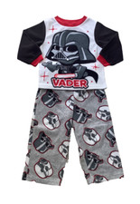 Star Wars Darth Vader Fleece 2 PC Pajama Sleepwear Set SZ 3 3T EUC