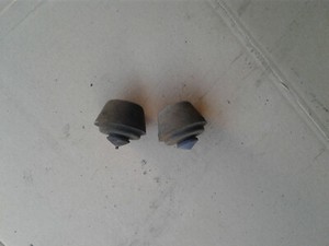 VW BUS T3 Gummipuffer Hinterachse, Federwegsbegrenzer, 2 Stück, Federn, Gummi