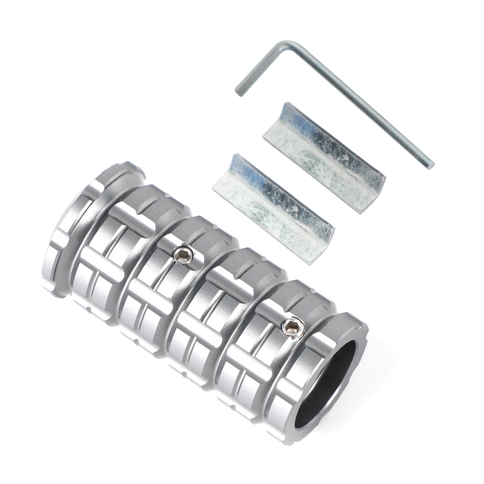 Rear Brake Enlarger Lever Pedal Extension Aluminium Gray For Most Motorcycles SA - Image 3 of 4