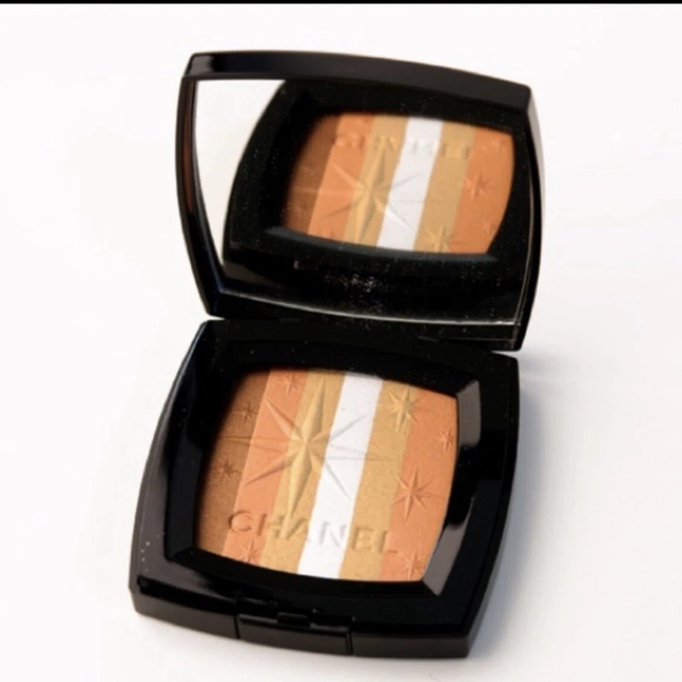 Chanel LUCKY STRIPES Polvos Iridiscentes Para Ojos y Mejillas ~ EDICIÓN LIMITADA Foto 3 de 4