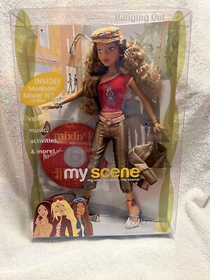 Hanging Out Madison My Scene African American Barbie Mattel New In