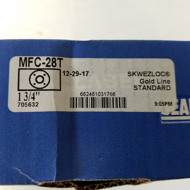 SEALMASTER MFC28T 13/4" PILOTED FLANGE MOUNT BEARING for sale online