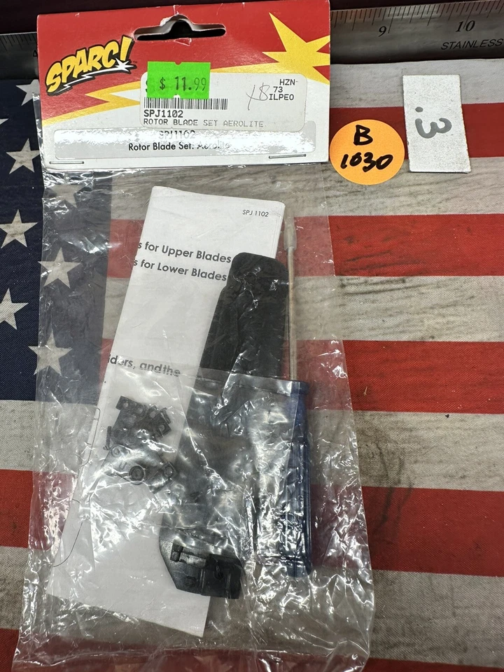 Sparc SPJ1102 Rotor Blade Set for: Aerolite -NEW IN PACKAGE- - Image 2 of 4