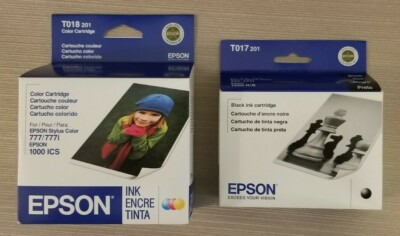 EPSON T017/T018 201 (1 - BLACK 1 - MULTI COLOR INK) for 777/ 777i or ...