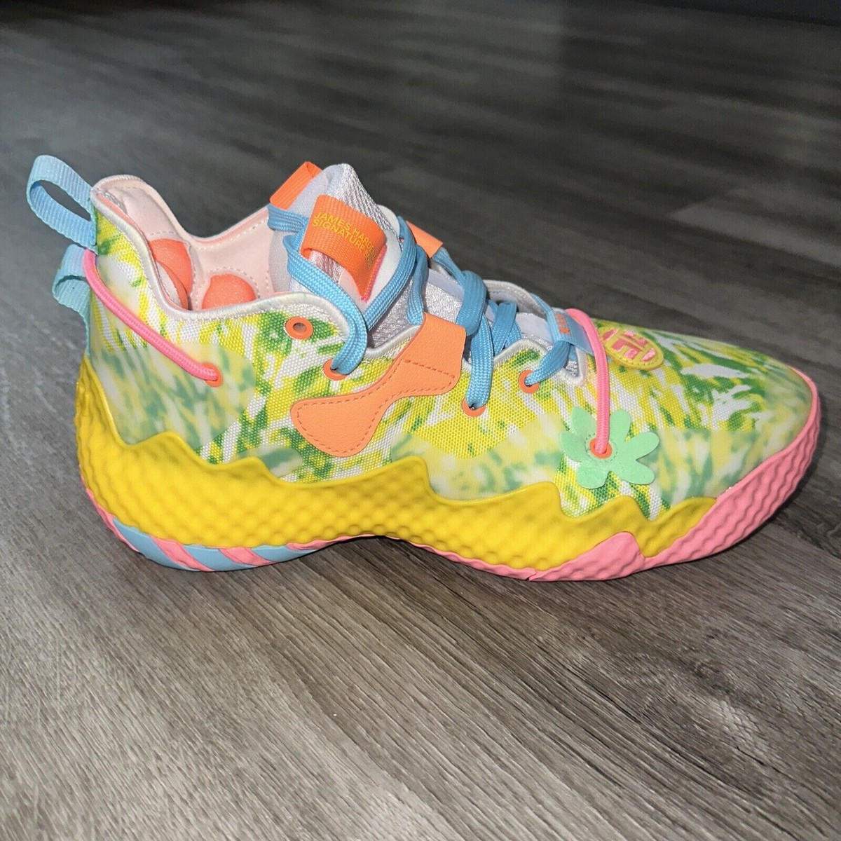 Size 13 - Adidas Harden Vol. 6 Tie Dye for sale online | eBay display picture 1