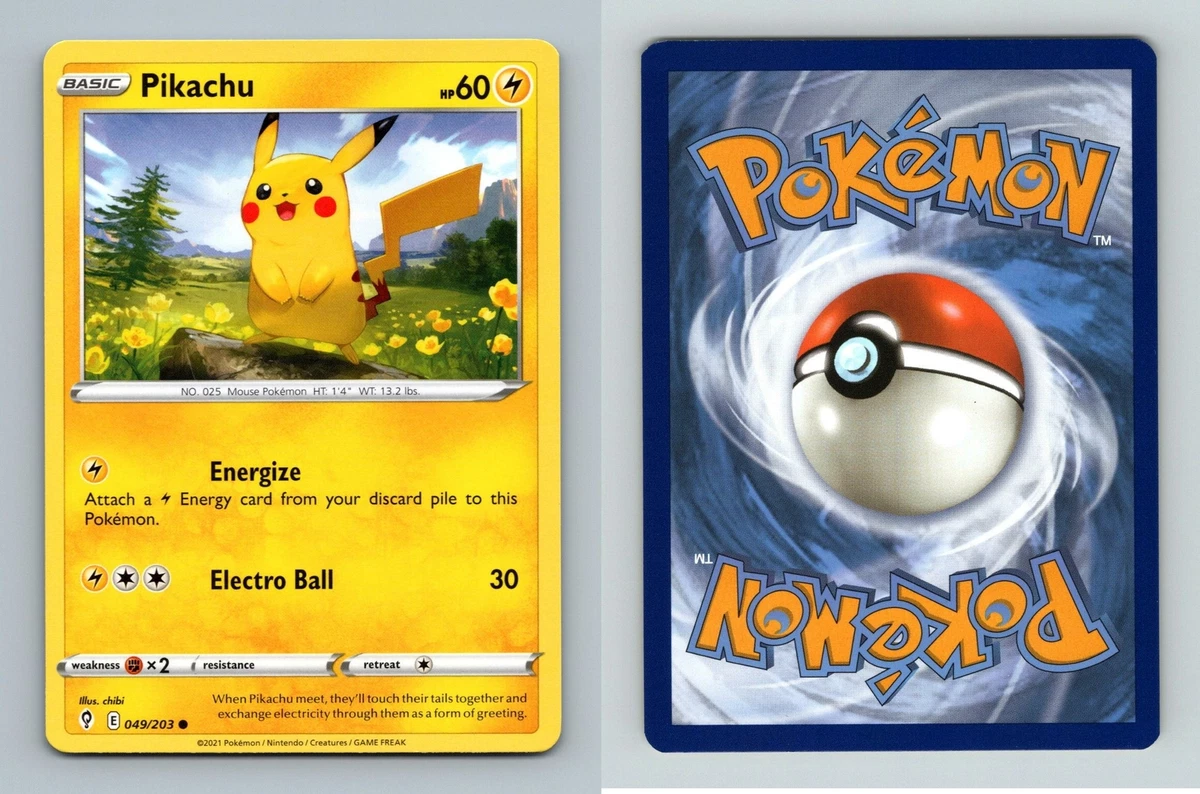 Pikachu (49/203), Busca de Cards