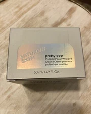SATURDAY SKIN Pretty Pop Probiotic Power Whipped Cream 1.69oz/50mL FULL SZ NWB
