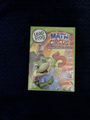 New Leap Frog Math Circus DVD For Ages 3-6