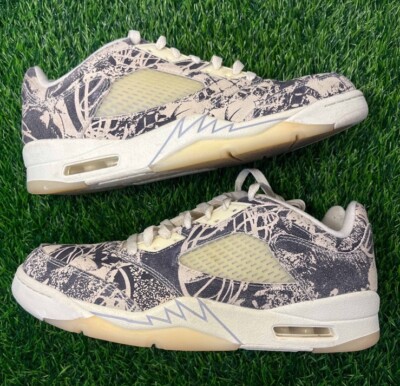 Nike Air Jordan 5 Retro Low Expression Women s Sz 12 (M10.5) Sneakers DA8016-100