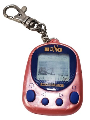 Vintage Rare Nano Puppy Tamagotchi Virtual Pet 1997 Playmates PuP Dog 90s Toy