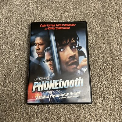 PHONE BOOTH (DVD 2002) Colin Farrell Forest Whitaker - COMBINED SHIPPING