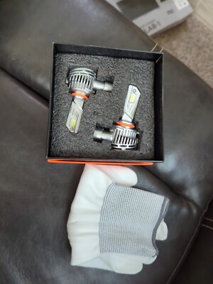 GloDrv 9006 LED Headlight Bulbs Low Beam 20000LM 6000K Cool White 600% Brighter