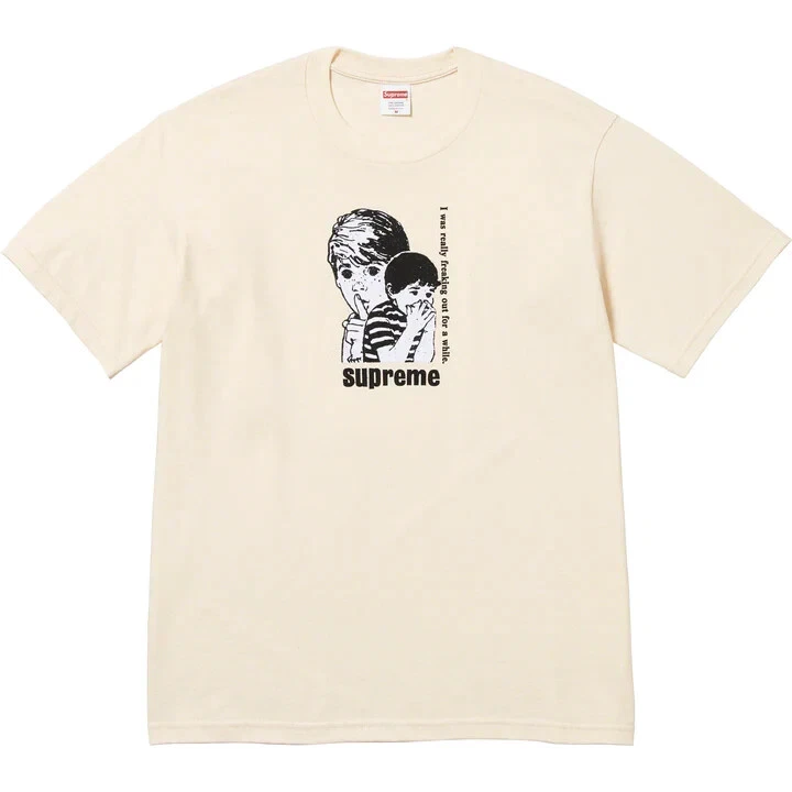 T shirt Supreme FW23 Freaking Out Trippin taille naturelle XXL prêt à être expédié dès que possible