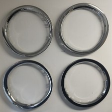 London Taxi TXE/TX5/LEVC Chrom Außen Radverkleidungen/Ringe 4er Set Brandneu