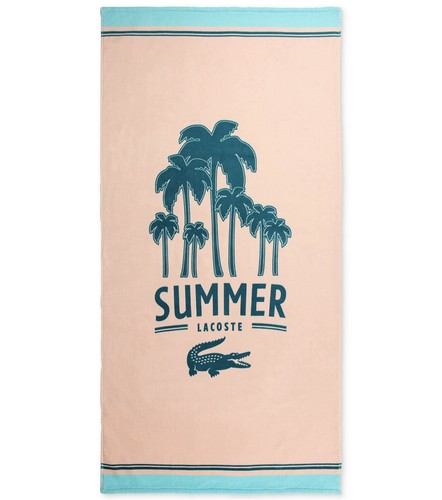 Lacoste Palm Tree Cotton Beach Towel, 36โ-72โ, ๐ฏ Authentic โ๏ธ๐