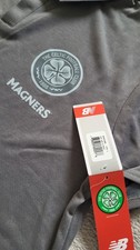 Celtic FC New Balanc Training Polo Grey Season 2018/19 Mens Size L Rare BNWT