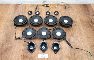   OEM BMW F30 328 335 340 F80 M3 Audio Sound System Speaker SET HARMAN KARDON