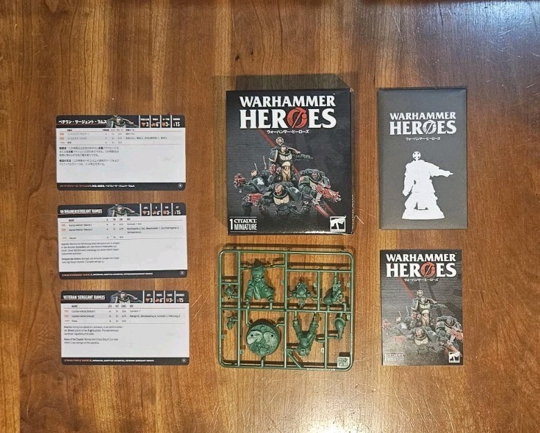 Warhammer 40k Space Marine Heroes Series 6 Dark Angels Sergeant Ramus - New