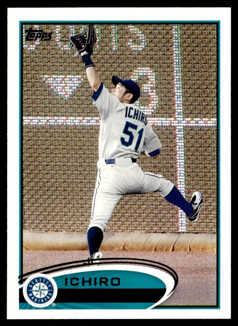 2012 Topps Ichiro Suzuki Seattle Mariners #537