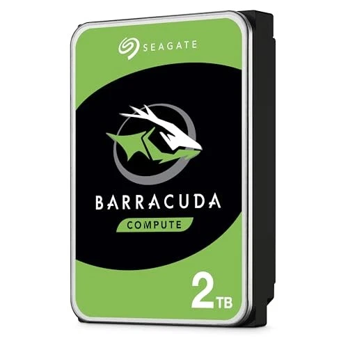 SEAGATE BARRACUDA 2TB HDD 3.5" SATA 7200 RPM 256MB CACHE ST2000DMZ08 - SILVER - Image 2 of 4