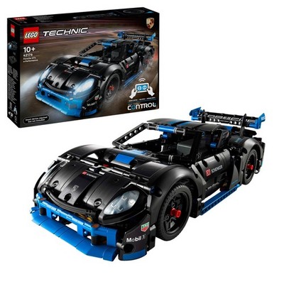 LEGO Technic 42176 Porsche GT4 e-Performance Rennwagen Bausatz, Mehrfarbig