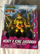 TURTLES X GODZILLA TEENAGE MUTANT Ninja new Mikey X Kong Ghidorah