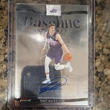 Topps Chrome Signature Style Lauri Markkanen Utah Jazz SS-LM Autograph