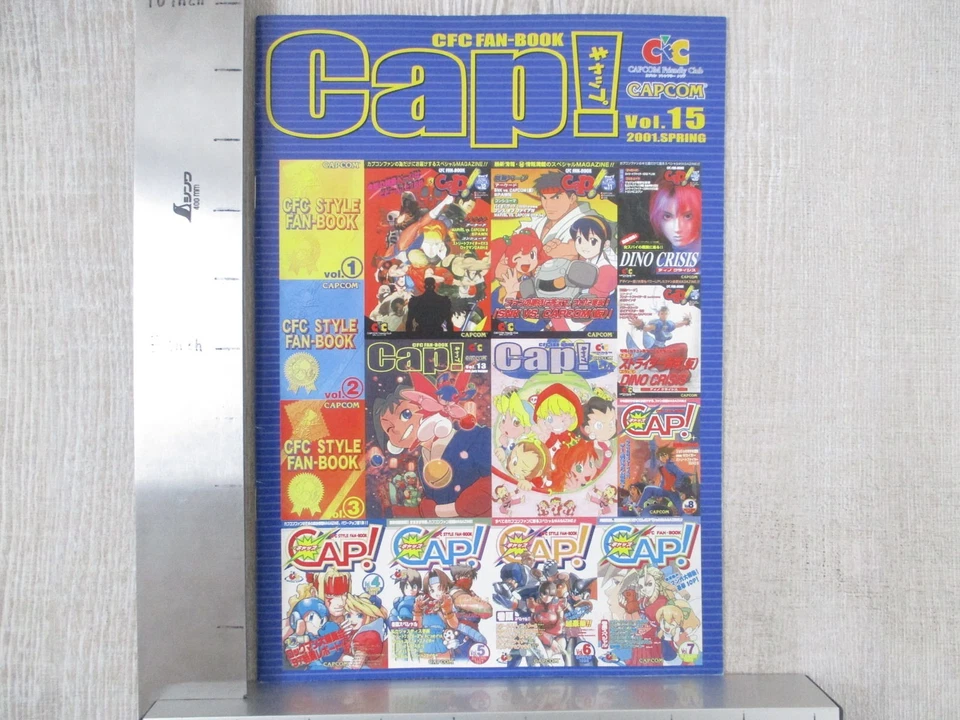 Livro de revista CAP 15 Capcom Ltd arte Rockman Exe 2001 GameBoy Japão livro limitado - Imagem 2 de 4