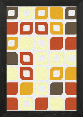 Geometrisches Muster gerahmtes Wandbild Poster Leinwanddruck Bild