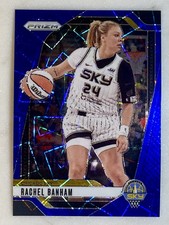 Rachel Banham 2024 Panini WNBA Prizm Blue Velocity Prizm #25 Chicago Sky