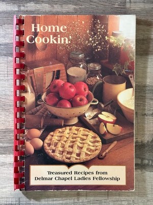 Delmar Chapel Morgantown WV Family Recipes COOKBOOK from 1990 with Index