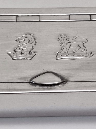 Antique Silver Victorian Snuff Box BARNET HENRY JOSEPH Chester 1885 **EX COND** - Picture 3 of 12